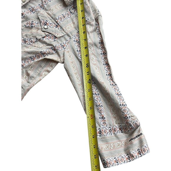 DKNY Y2K Western Button Down Shirt Womens XL Coastal Cowgirl - Picture 10 of 10